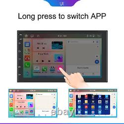 7 Android 13.0 Double 2 Din Autoradio Stéréo de Voiture Carplay 4G+64G GPS DSP + Caméra