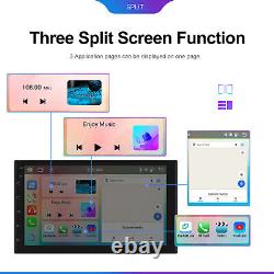 7 Android 13.0 Double 2 Din Autoradio Stéréo de Voiture Carplay 4G+64G GPS DSP + Caméra