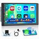 7 Android 13 Carplay Double 2 Din Autoradio Stéréo De Voiture 4g+64g 8core Gps Dsp Caméra