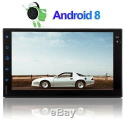 7 Android Double 2din Car Stereo Radio Gps Wifi Obd2 Miroir Lien No Lecteur DVD
