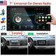 7'' Auto Radio Android 10.1 Pour Apple Carplay Double Écran Tactile 2din Fm Gps Usb