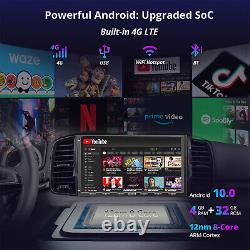 7 Autoradio ATOTO 8-Core Double Din Bluetooth GPS Navi USB BT avec Caméra