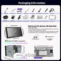 7 Autoradio ATOTO 8-Core Double Din Bluetooth GPS Navi USB BT avec Caméra