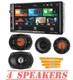 7 Autoradio Bluetooth Usb Double Din & Haut-parleurs De Voiture Jbl 6.5+ 6x9