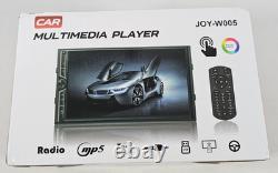 7 Autoradio Double DIN Bluetooth CarPlay Écran Tactile Radio Android Auto WiFi