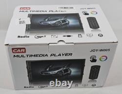 7 Autoradio Double DIN Bluetooth CarPlay Écran Tactile Radio Android Auto WiFi