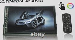 7 Autoradio Double DIN Bluetooth CarPlay Écran Tactile Radio Android Auto WiFi