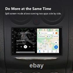 7 Autoradio Double Din Apple Carplay Android 10 8Core GPS Wifi 4G Écran Tactile
