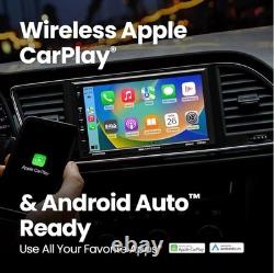 7 Autoradios Double-Din - Apple CarPlay & Android Auto, Bluetooth, 340W