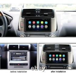 7 Double 2 Din Android 10.1 Auto Stéréo Avec Apple Carplay Gps Wifi Bt Mp5 Radio