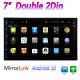 7 Double 2din Android 10.0 Voiture Stereo Radio Mp5 Lecteur Gps Navi Wifi Bt Fm Mp5
