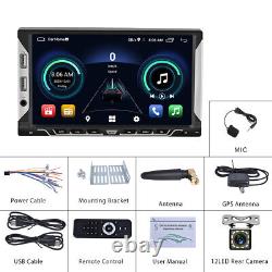 7 Double 2din Android 11 Écran Tactile Bluetooth Voiture Stereo Radio Gps Navi +cam