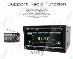 7 Double 2din Car Stereo Usb CD Lecteur Radio Bluetooth Avec Caméra De Secours
