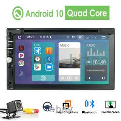 7 Pouces Android 10.0 4g Wifi Double 2din Voiture Radio Stereo Lecteur DVD Gps +camera