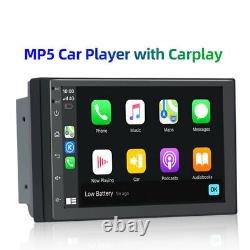 7 Pouces Double Din Voiture Stereo Ips Android 10.0 Dsp Gps Carplay Fm/am/rds Radio