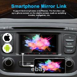 7 Stéréo De Voiture Avec Apple Carplay Et Android Auto Play Double Din Caméra Radio Mp5
