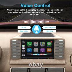 7 Stéréo De Voiture Double Din Avec Apple Carplay Et Android Auto Play Mp5 Radio