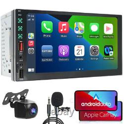 7 Voiture Apple/andriod Car-play Touch Écran Stéréo Bluetooth Radio Double 2 Din A