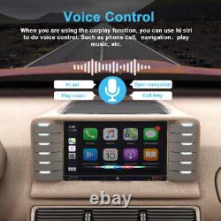 7 Voiture Stereo Radio Apple/andriod Carplay Double Écran Tactile Hd 2din Pour Nissan