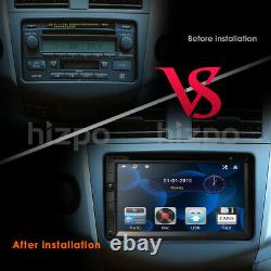7car Stereo Radio Lecteur DVD Double 2din Ipod Bluetooth Tv Mp3 Aux Avec Sony Lens