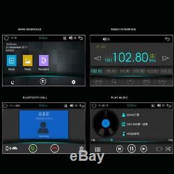 7double 2din Quad-core Android 7.1 3g Bluetooth Autoradio Stéréo Lecteur Mp5 Gps