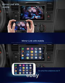 7gps Navi Android 10.0 Double 2din Voiture Audio Stéréo Wifi 4g Bluetooth Radio+cam