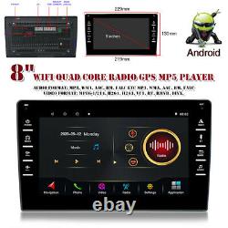 8 Lecteur De Voiture Android 9.1 Stereo Gps Navi Mp5 Double 2 Din Wifi Quad Core Radio
