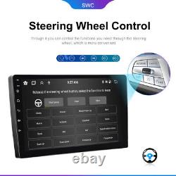 9 4G+64G 8Cœurs Android 13.0 Double 2 Din Stéréo Radio de Voiture CarPlay GPS DSP WIFI