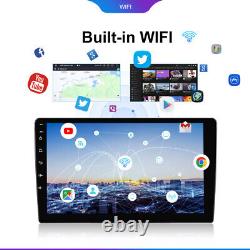 9 4G+64G 8Cœurs Android 13.0 Double 2 Din Stéréo Radio de Voiture CarPlay GPS DSP WIFI