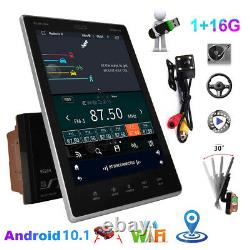 9.5 Double 2din Voiture Stereo Radio Android 10.1 Gps Wifi Écran Tactile Fm + Caméra