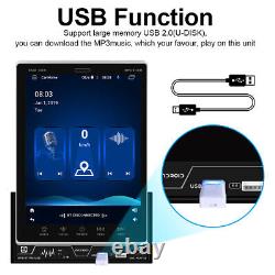 9.5 Double Autoradio 2Din Android 10.1 GPS WiFi FM Écran Tactile + Caméra