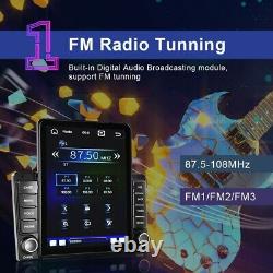 9.5 Inch Double 2 Din Car Stereo Radio Apple Carplay Écran Tactile Fm Lecteur Rds