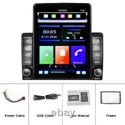 9.5 Ips Car Radio Apple / Andriod Carplay Bt Voiture Stereo Touch Écran Double 2din