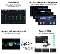 9.7 Android 13 Autoradio GPS Double 2Din WiFi Apple CarPlay Navigation