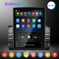 9.7 Android 8.1 Double 2din Car Radio Gps Navi Écran Tactile Usb Lecteur App Wifi