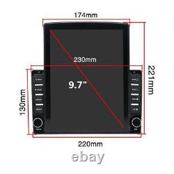 9.7 Double 2 Din Autoradio Stéréo de Voiture Android GPS Wifi Écran Tactile Lecteur MP5