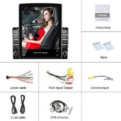 9.7 Double 2 Din Autoradio Stéréo de Voiture Android GPS Wifi Écran Tactile Lecteur MP5