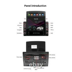 9.7 Double Din Voiture Stereo Vertical Écran Voiture Radio Android 9.1 Gps Navi Wifi