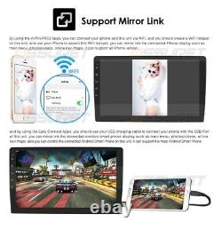 9 Autoradio Double Din Apple Carplay Android 12 GPS WiFi Écran Tactile