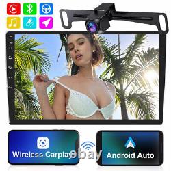 9 Double 2 Din Android 12 Voiture Stereo Radio 2+32g Sans Fil Carplay Wifi Gps Navi