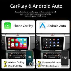 9 Double 2 Din Car Stereo Radio Pour Apple Android CarPlay Écran tactile + Caméra