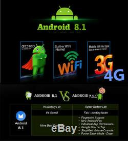 9 Pouces Android 8.1 Voiture Bluetooth Stéréo Radio Double 2 Din Lecteur Gps Navi Cam