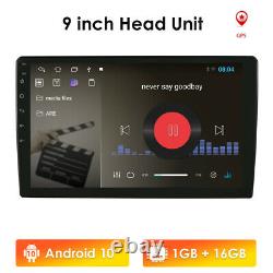 9 Pouces Double 2 Din Android 9.0 Voiture Stereo Radio Bluetooth Touch Écran Wifi 4g