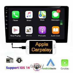 9 Voiture Radio Apple/android Carplay Bluetooth Voiture Stereo Touch Écran Double 2din