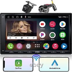 ATOTO 7 Dans Android Double Din Voiture Stéréo sans fil Android Auto Dash Cam GPS