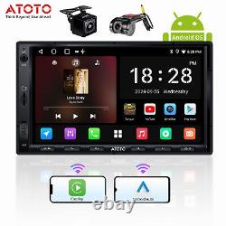ATOTO 7 Double Din Android ChatGPT Autoradio GPS Navi sans fil Carplay