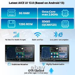 ATOTO 7'' X10 Double 2Din ChatGPT AI Autoradio GPS Radio Android 13 4G LTE WiFi