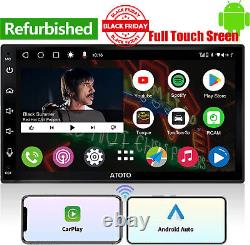 ATOTO A6PF Autoradio Double DIN 7IN - 2+32G Android Auto et CarPlay sans fil, 2BT, FM