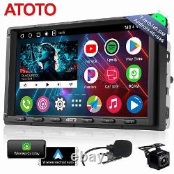 ATOTO A6PL 7 Autoradio Android 2DIN 4G+64G 4G-SIM ChatGPT AI Dash & Caméra Arrière