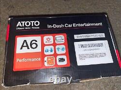 ATOTO A6 PF Autoradio Double DIN 7 pouces avec Caméra de recul, Micro et Caméra DVR intégrée